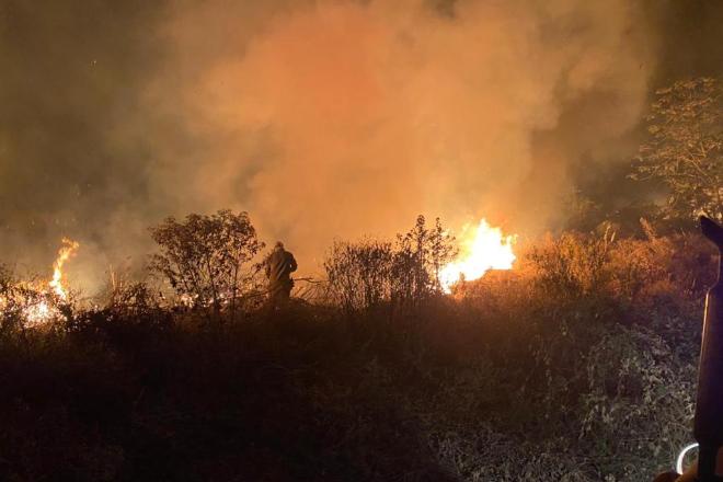 Nova onda de frio prevista para Mato Grosso do Sul pode intensificar ocorrência de queimadas