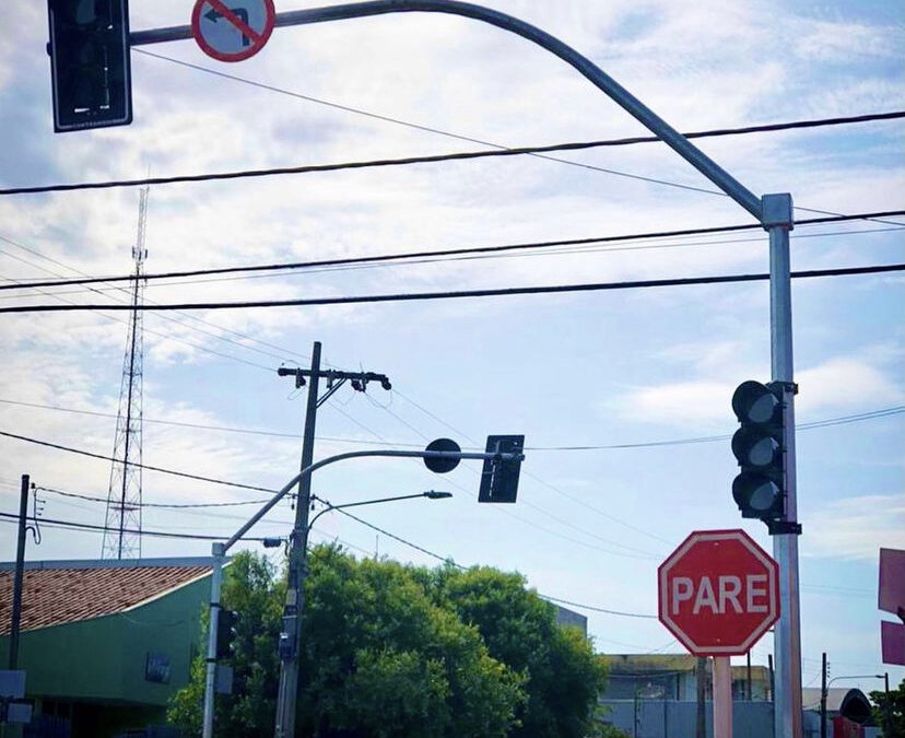 Rio Verde inicia primeiros testes do sistema semafórico no centro da cidade