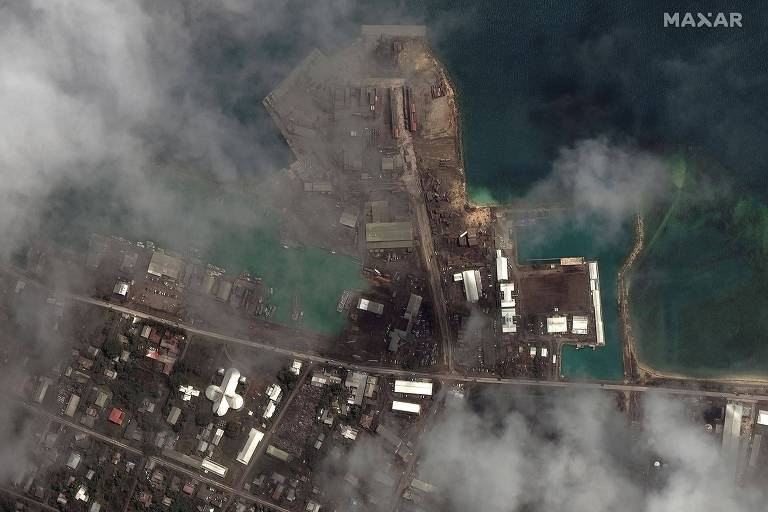 Após tsunami, Tonga contabiliza 3 mortes e casas destruídas; veja antes e depois