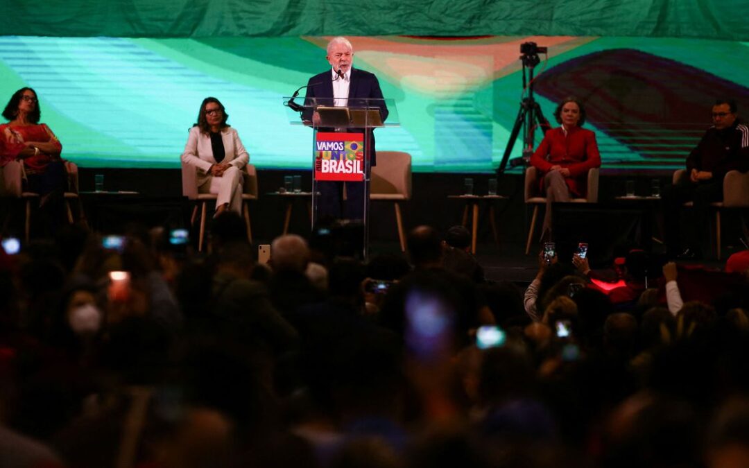 PT lança pré-candidatura de Lula à presidência com Alckmin como vice