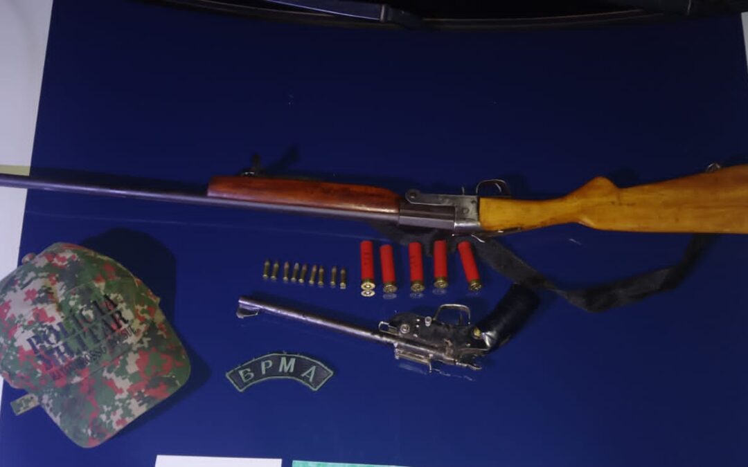 PMA de Dourados apreende rifle, espingarda e munições de caça e frustra caçada ilegal