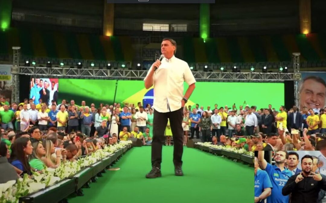PL oficializa candidatura de Bolsonaro à reeleição; Braga Netto é vice na chapa