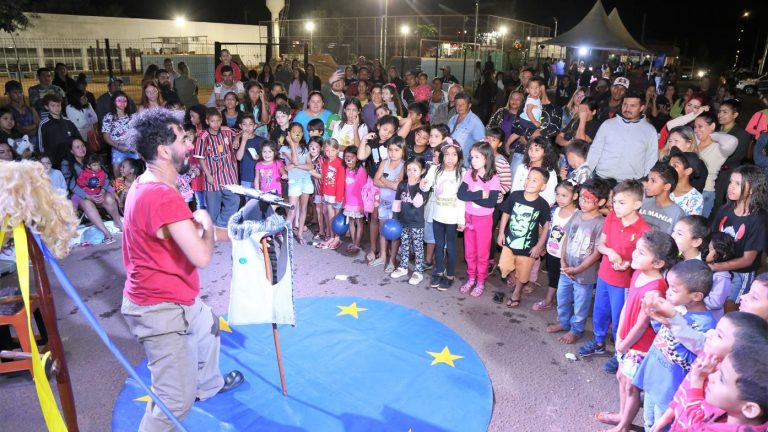Ação leva música e atividades recreativas para moradores da região do Prosa
