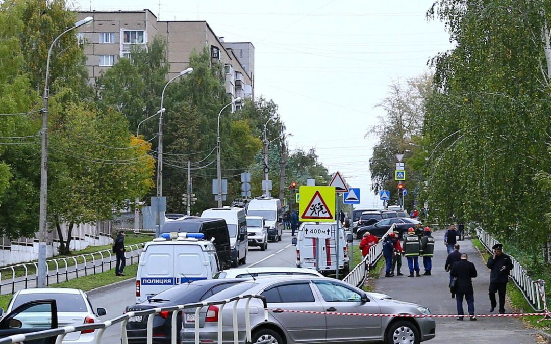 Atirador mata 13 pessoas em escola em Izhevsk, na Rússia