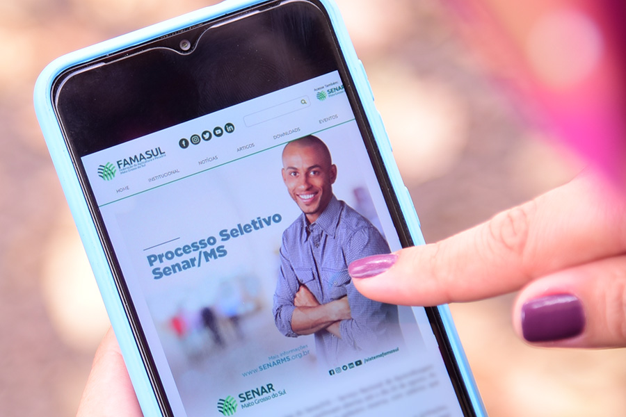 Processo seletivo do Senar/MS oferta vagas para Campo Grande ocorre até dia 13