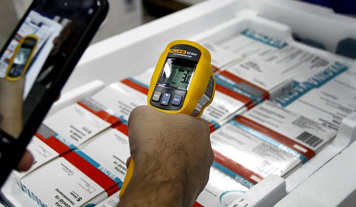 SES inicia distribuição de 15 mil doses de Coronavac para crianças de 3 e 4 anos de idade