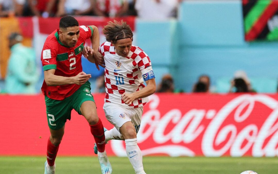 Marrocos e Croácia disputam 3ª posição da Copa do Catar