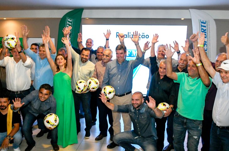 No lançamento do Estadual 2023, Riedel garante parceria para fomentar o esporte