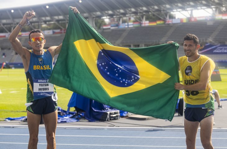 Yeltsin Jacques é campeão mundial de paratletismo nos 1.500m