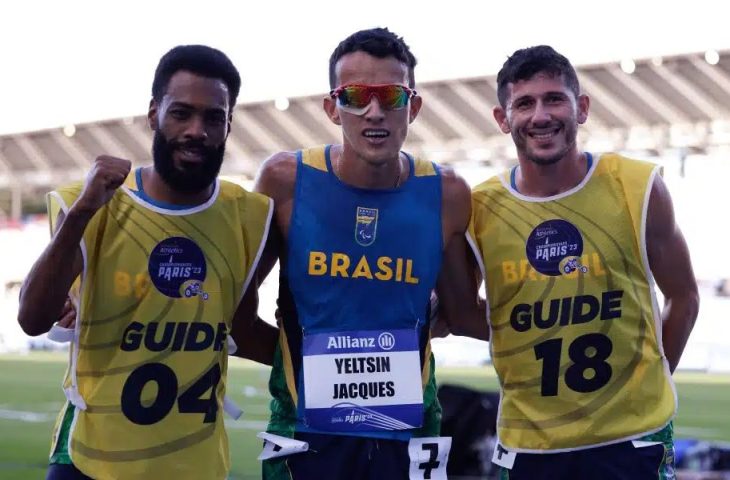 Yeltsin Jacques é bronze no Mundial de Atletismo Paralímpico em Paris