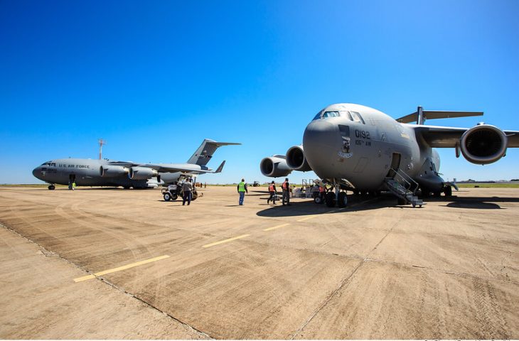 Bonito: FAB utiliza aeroporto para treinamento militar com participação da Guarda Aérea de Nova Iorque