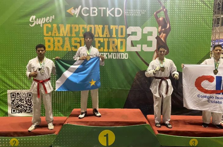 MS garante sete medalhas no Brasileiro de Taekwondo e classifica atletas ao Grand Slam