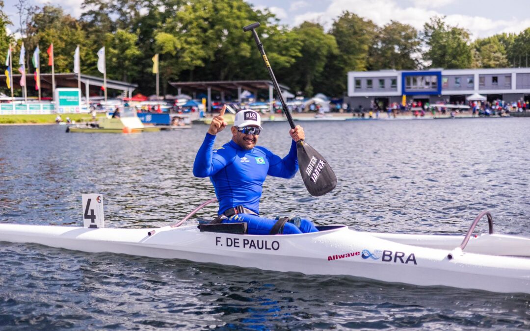 Rufino conquista medalha de Ouro, no Campeonato Mundial de Paracanoagem na Alemanha