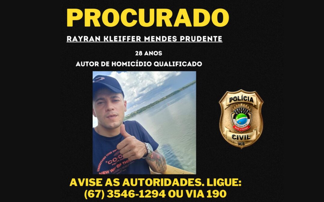 Brasilândia: Considerado perigoso, polícia procura por homem que matou jovem a tiros