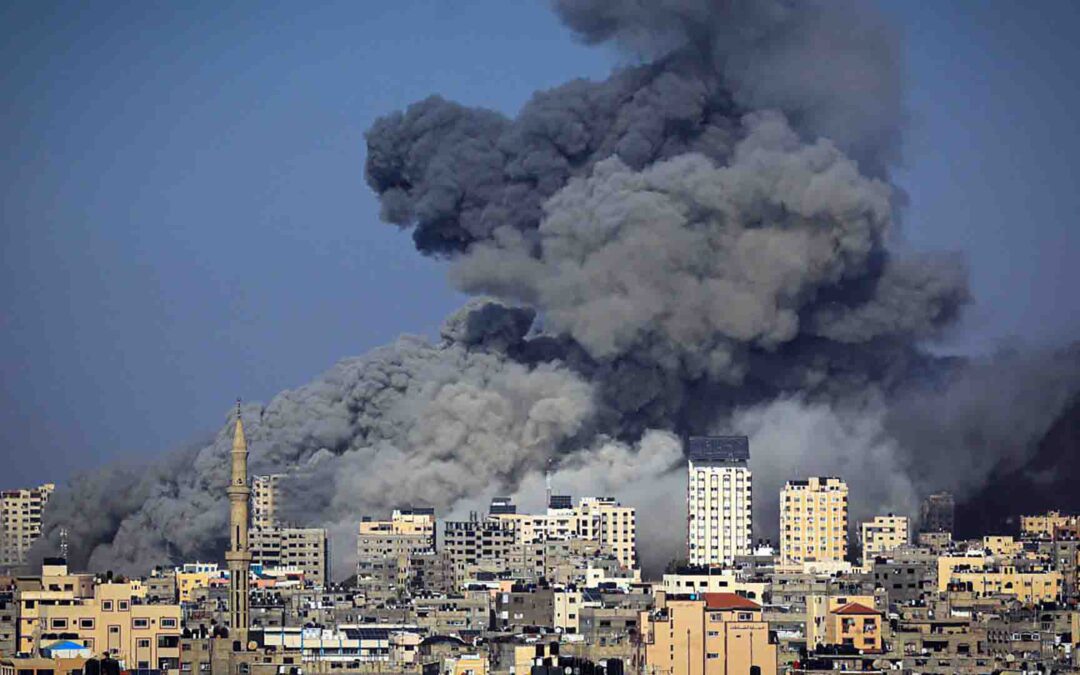 Bomba explode próximo a escola de Gaza onde estão 19 brasileiros