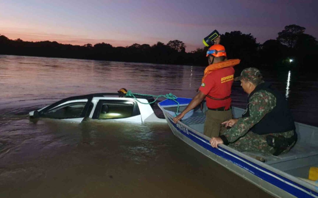 Coxim: Motorista cai em rio de MS, liga para amigos pedindo socorro e desaparece