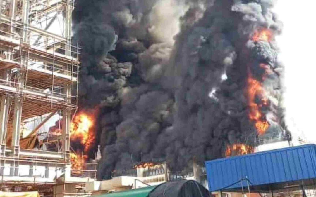 Ribas do Rio Pardo: Área destruída em incêndio na fábrica de celulose foi entregue há 1 mês