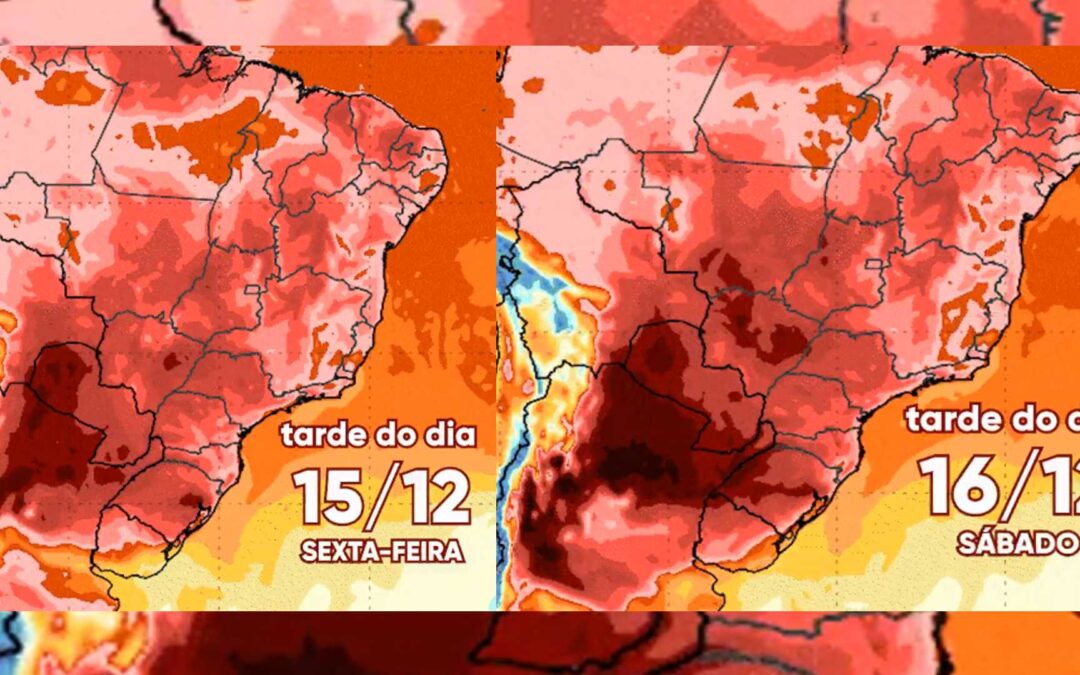 Calor: Mais quentes do Brasil, cidades de Mato Grosso do Sul ultrapassam os 40ºC