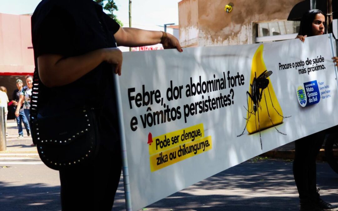 Com mais de 4,7 mil casos em MS, Campo Grande tem Dia ‘D’ contra dengue no Centro