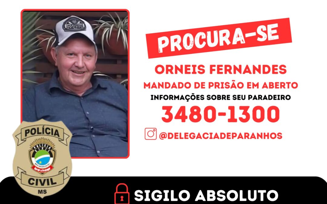 Paranhos: Polícia continua buscas por ex-vereador suspeito de estuprar criança