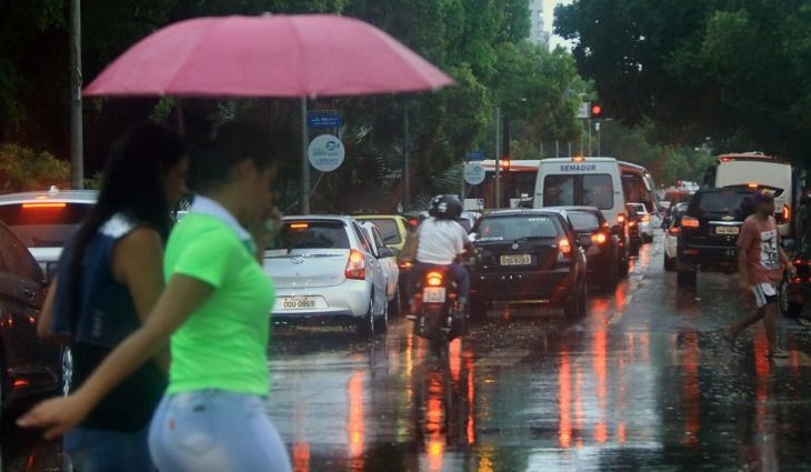 Terça amanhece chuvosa, nublada e com temperaturas amenas em grande parte de MS