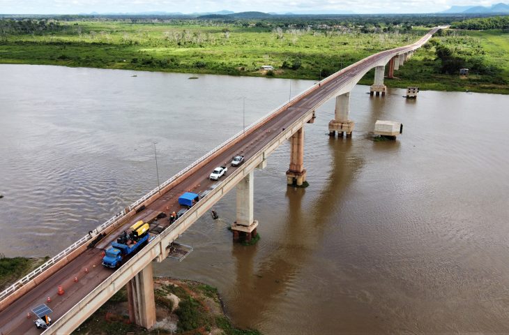 Corumbá: Ponte sobre rio Paraguai passa por 2ª etapa de concretagem neste fim de semana e ficará interditada