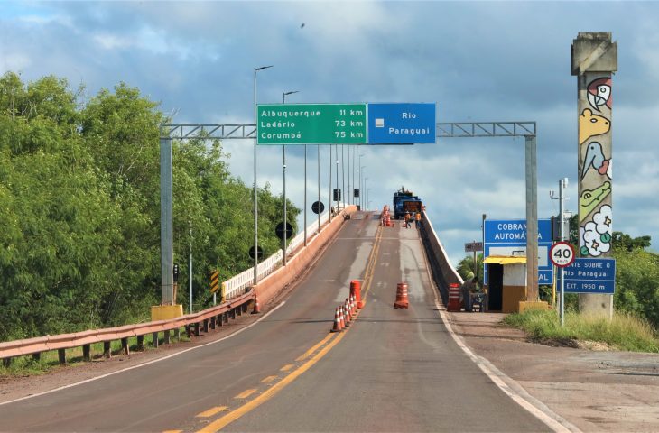 Corumbá: Interdição para manutenção de ponte sobre o Rio Paraguai exige atenção durante fim de semana