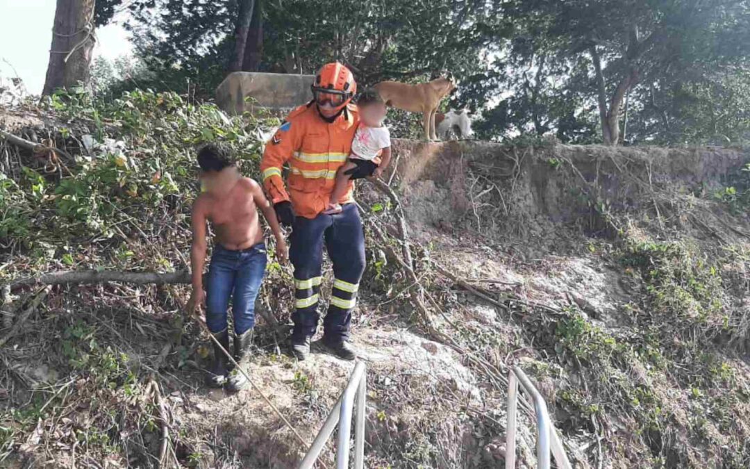 Corumbá: Bombeiros salvam família cercada por fogo durante incêndio em sítio no Pantanal