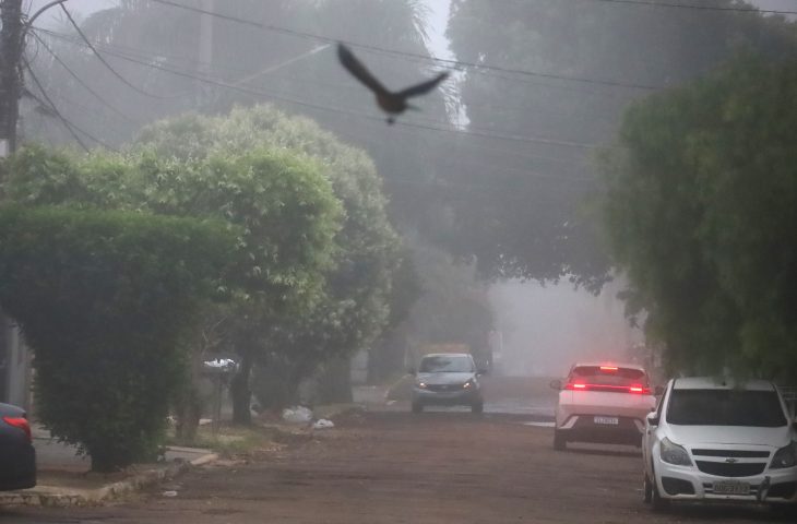 Garoa, frio e neblina tomam conta da capital nesta segunda
