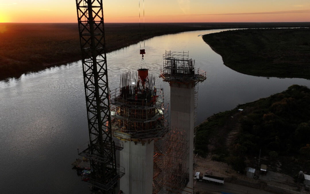 Com atraso, acesso à ponte Bioceânica deve come,ar em setembro