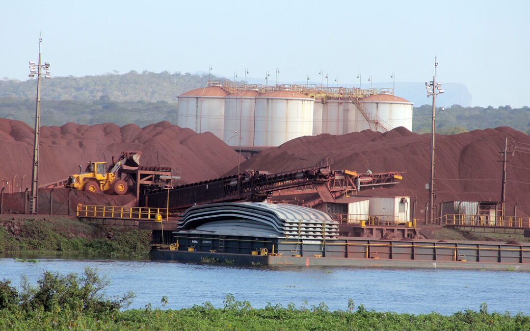 Hidrovia: Governo anuncia R$ 4 BI para impulsinor exportação de minérios de Corumbá