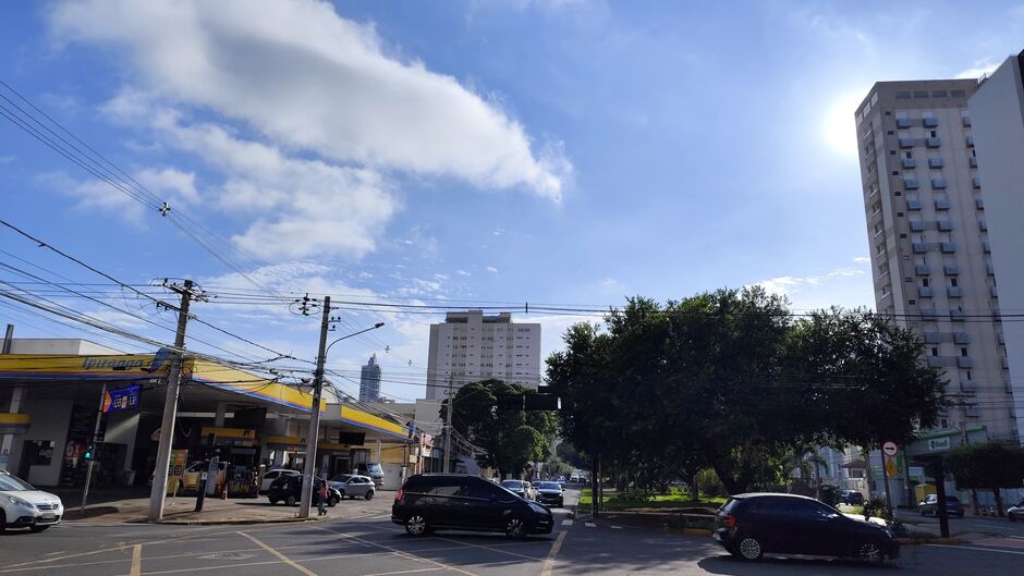 Véspera de feriado terá sol e chuvas pontuais em Mato Grosso do Sul