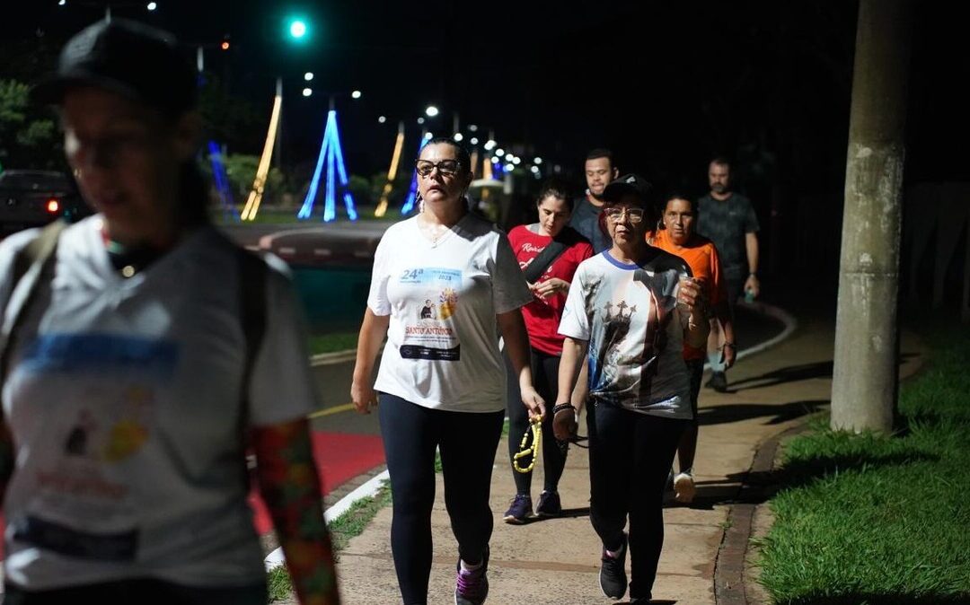 Fiéis da Capital se preparam para peregrinação de 32 km até Terenos