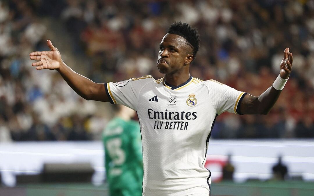 Vinícius Júnior é eleito o melhor jogador do mundo