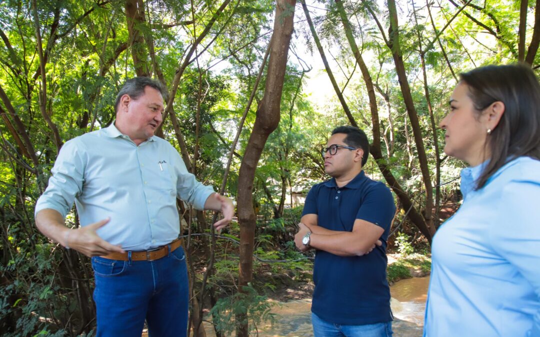 Força-tarefa vistoria estragos causados pelo temporal em Campo Grande