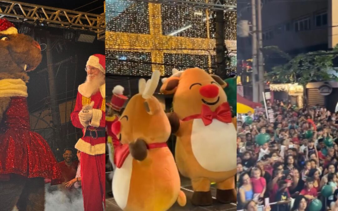 Família Rena e Capi Noel voltam com tudo ao Centro da capital nesta terça