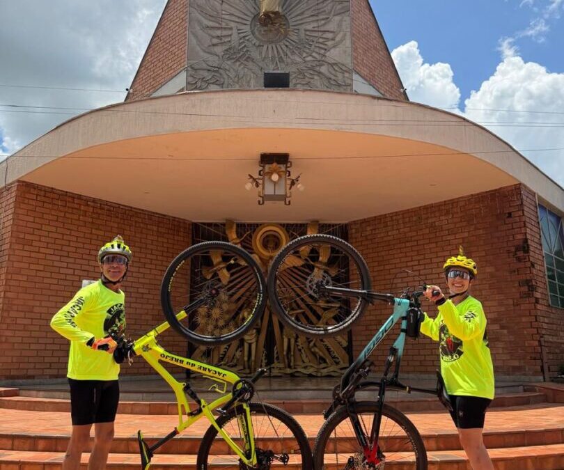 Vereador de Rio Verde roda 1,3 mil km de bike até Aparecida-SP em gratidão por 2025