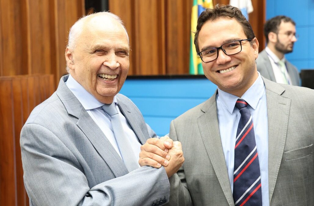 Londres Machado e Pedrossian Neto são reconduzidos à liderança do Governo na ALEMS
