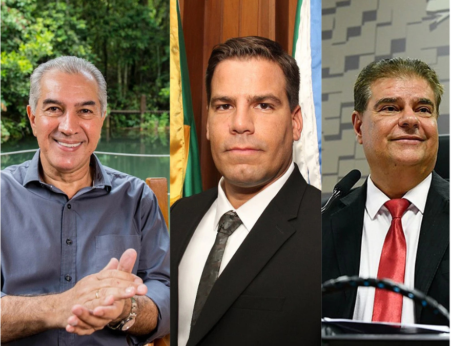 Azambuja, Contar e Nelsinho despontam na corrida pelo Senado em MS