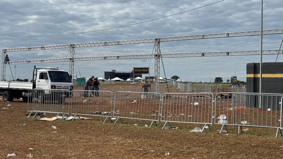 Ambulante passa mal e morre em show no autódromo de Campo Grande