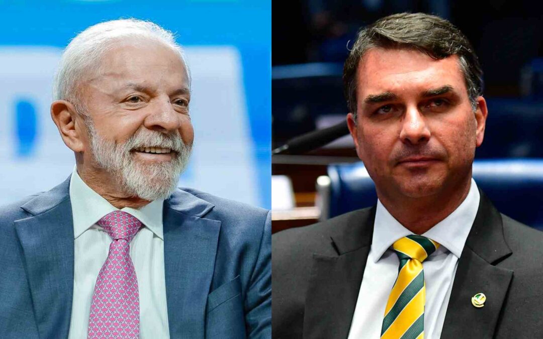Nova pesquisa aponta Flávio Bolsonaro 6 pontos à frente de Lula no 2º turno